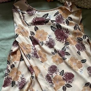 Floral long sleeve shirt